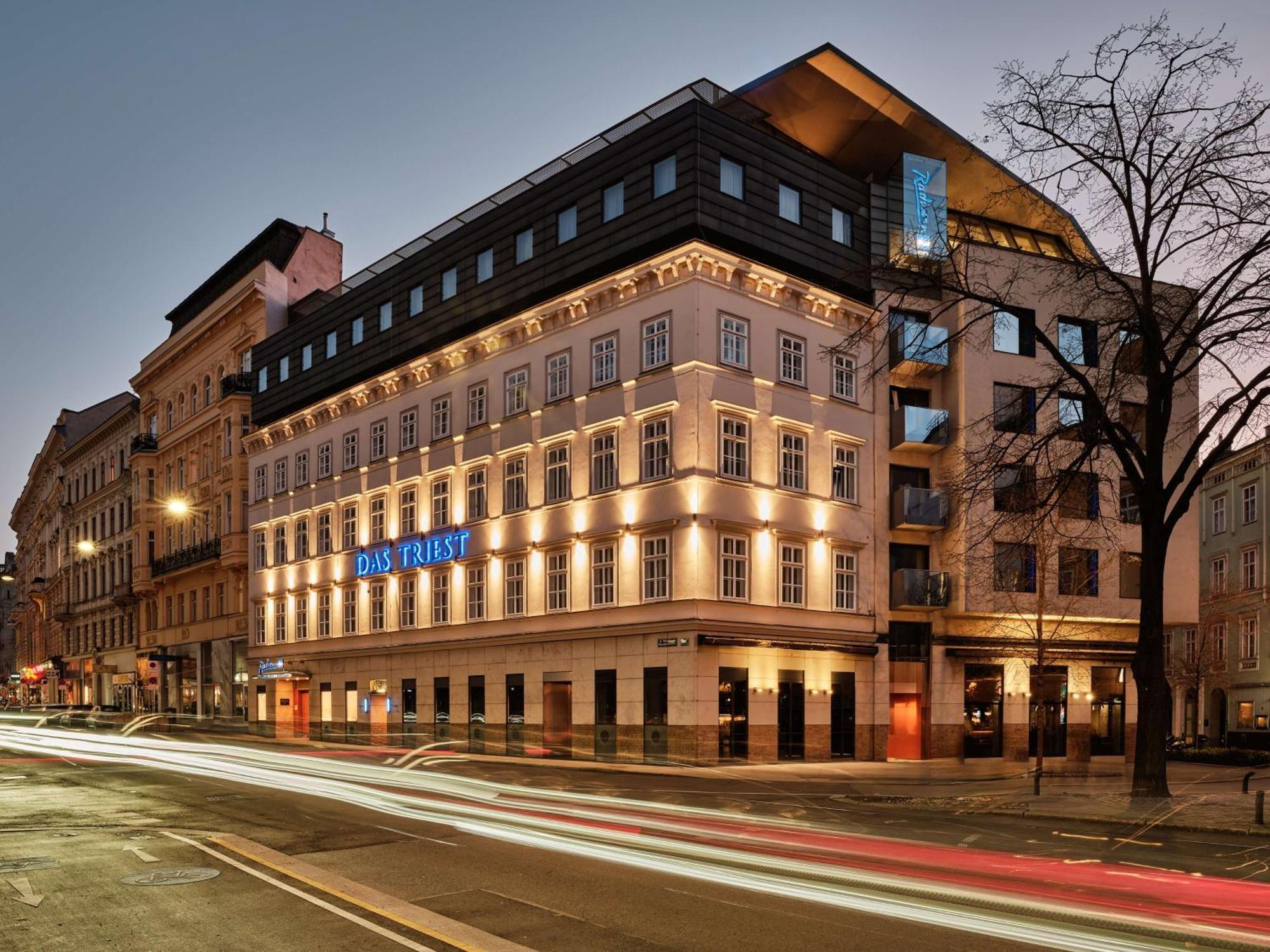 Radisson Blu Das Triest Hotel, Viena Exterior foto